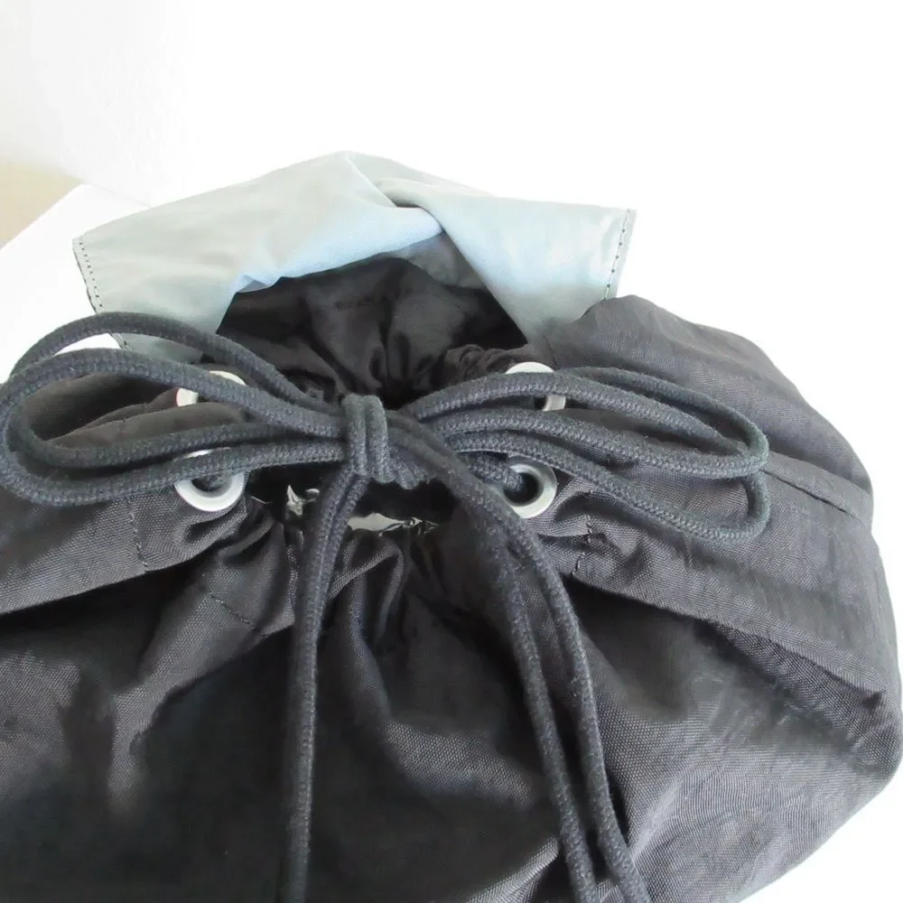 Kipling Heritage Drawstring Backpack in Black Nylon